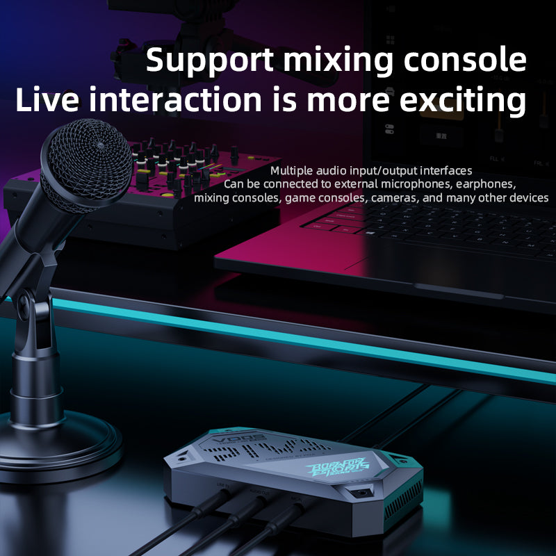 PIVA VD05 Capture Card 4K@60Hz with HDR