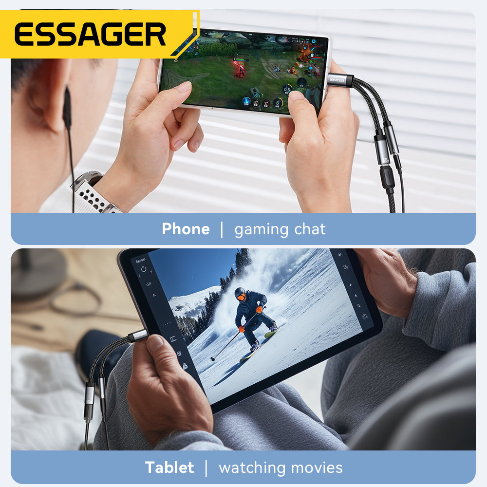ESSAGER 2-in-1 Adaptor