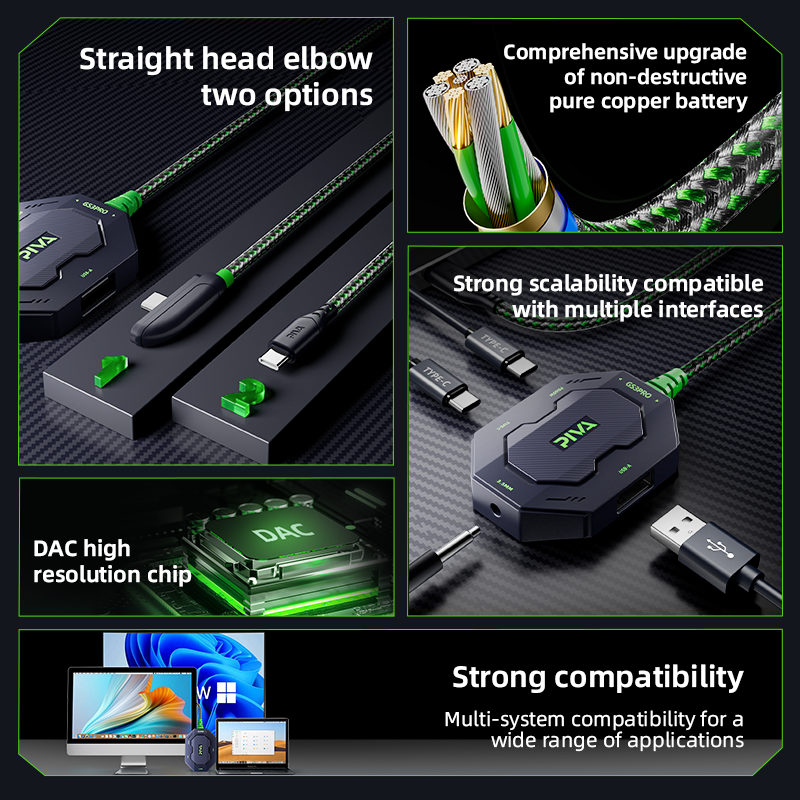 PIVA GS3 Pro 4-in-1 Gaming Adaptor