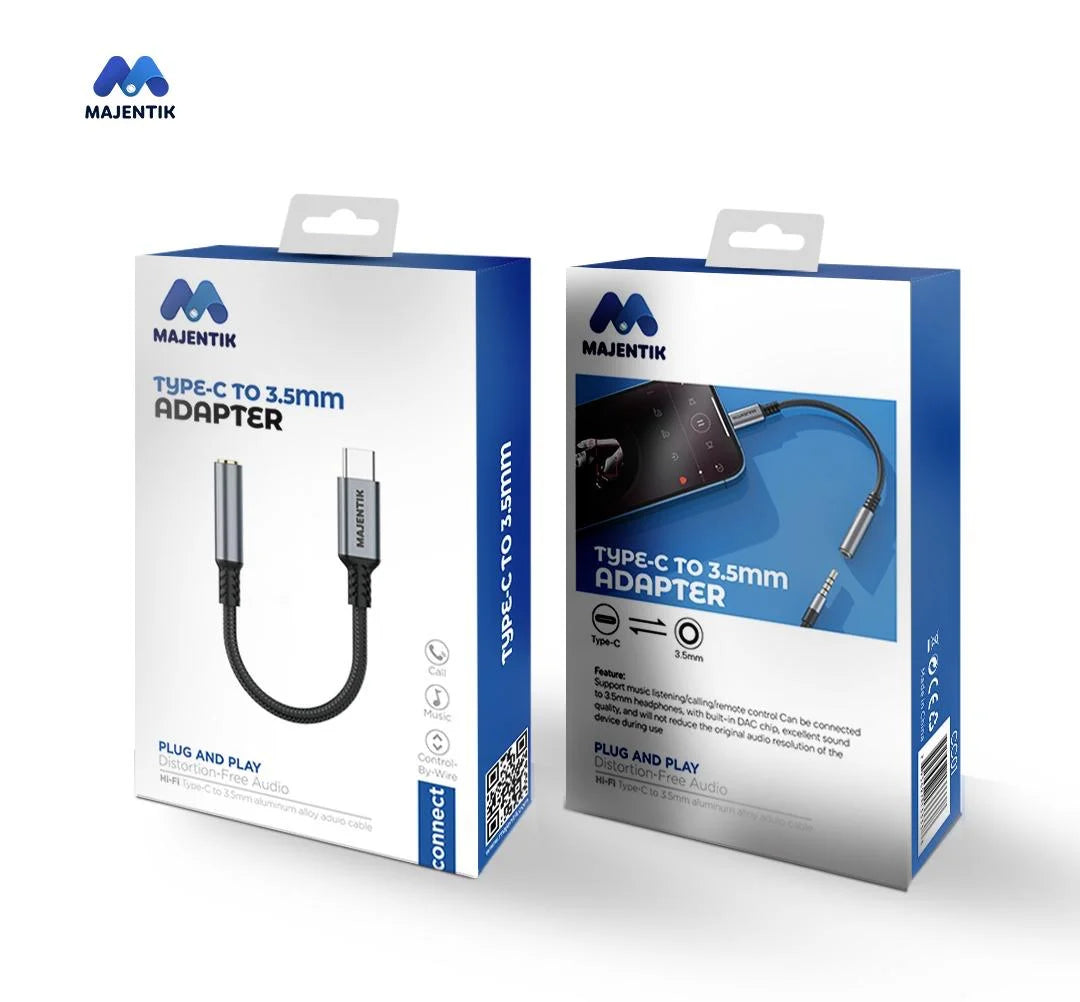 MAJENTIK CC01 Type-C to 3.5mm Adapter