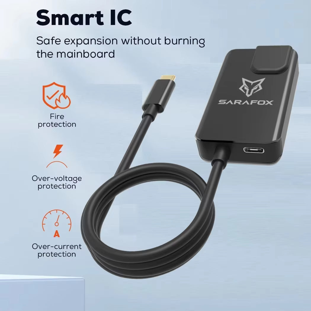 Sarafox 5-in-1 USB-C Hub