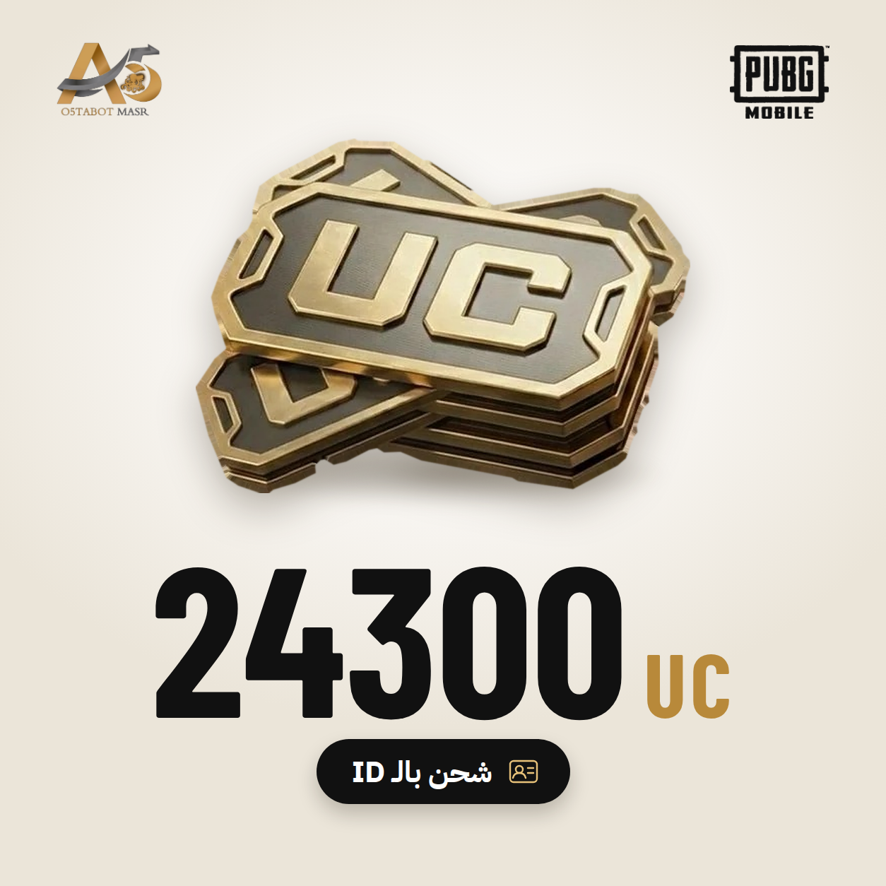 24300 UC — ببجي عالمية ID