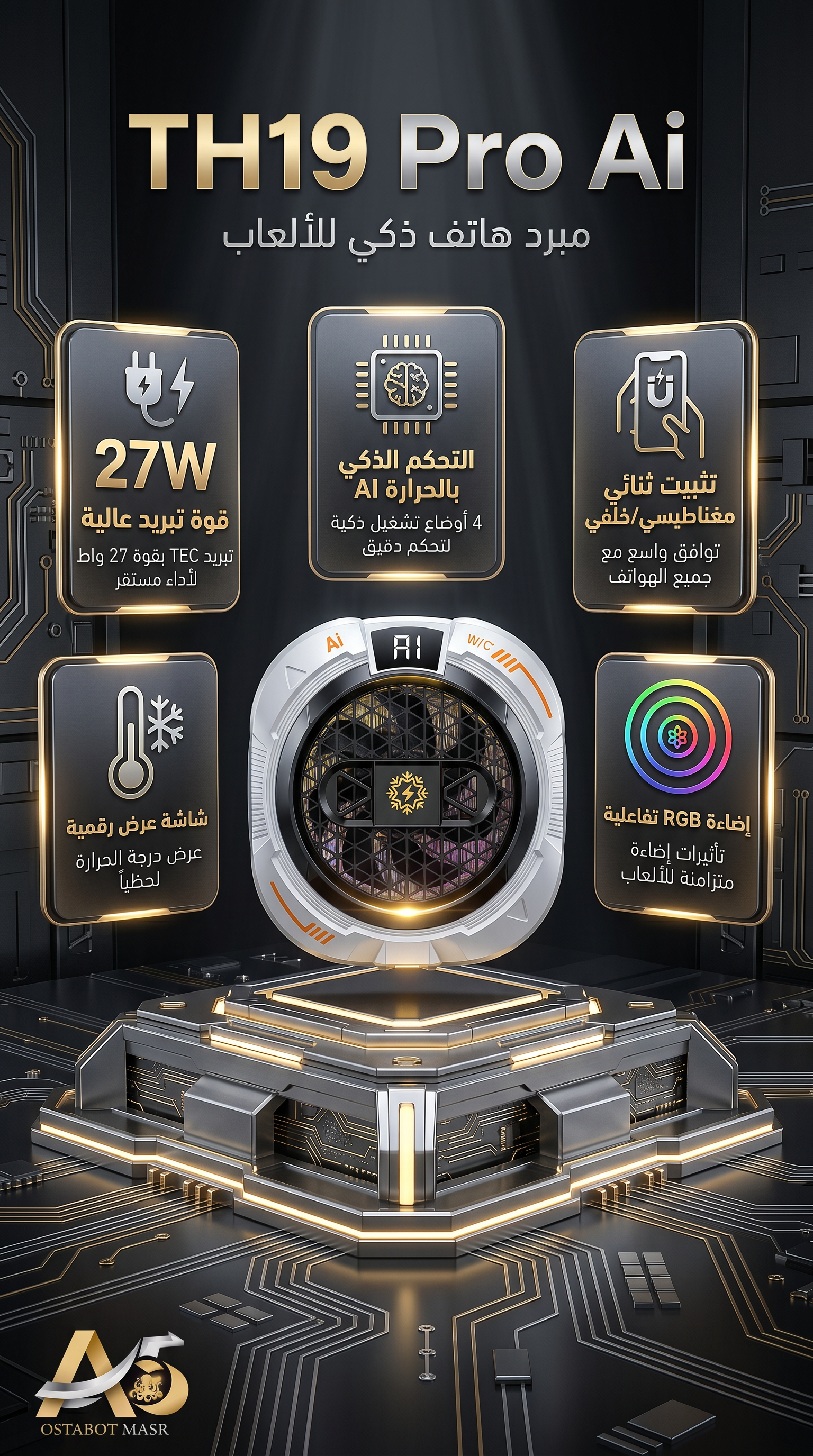 Smonama TH19 Pro AI Phone Cooler