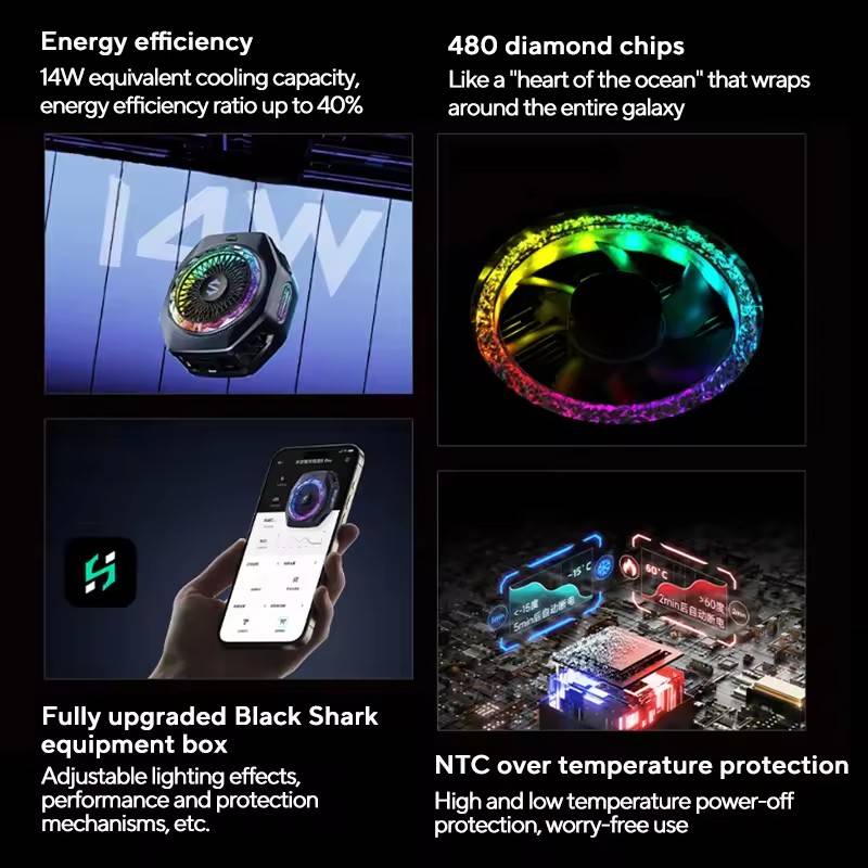 BlackShark 5 Pro Magnetic Phone Cooler