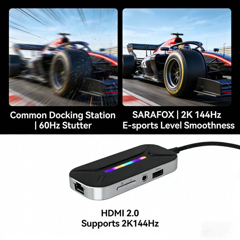 Sarafox 6-in-1 Type-C Adapter