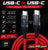 Type-C to Type-C 2m Cable With Display