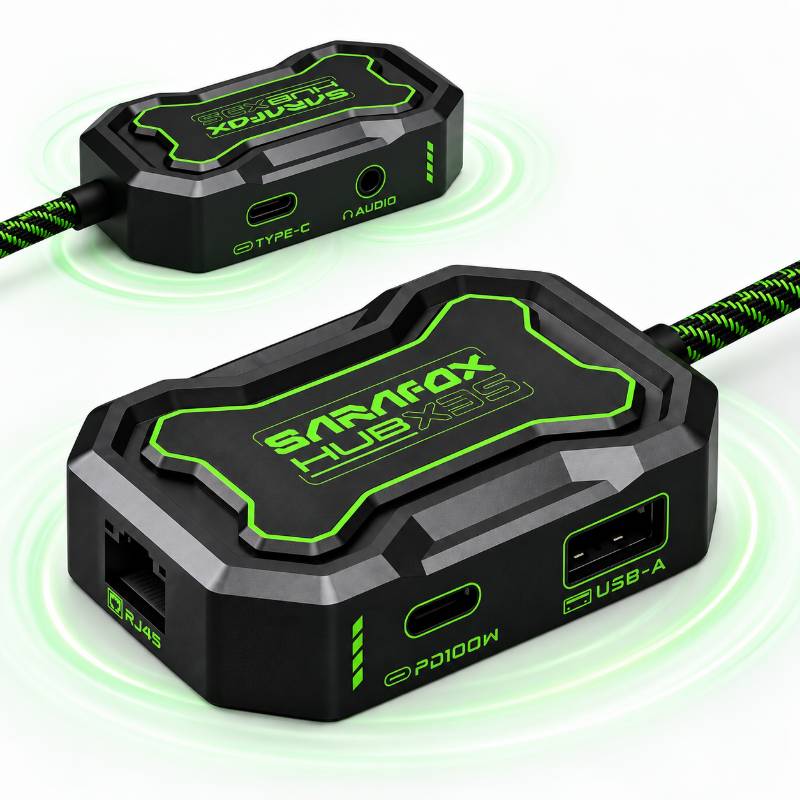 Sarafox 5-in-1 Type-C Adapter