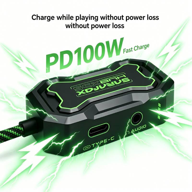 Sarafox 5-in-1 Type-C Adapter