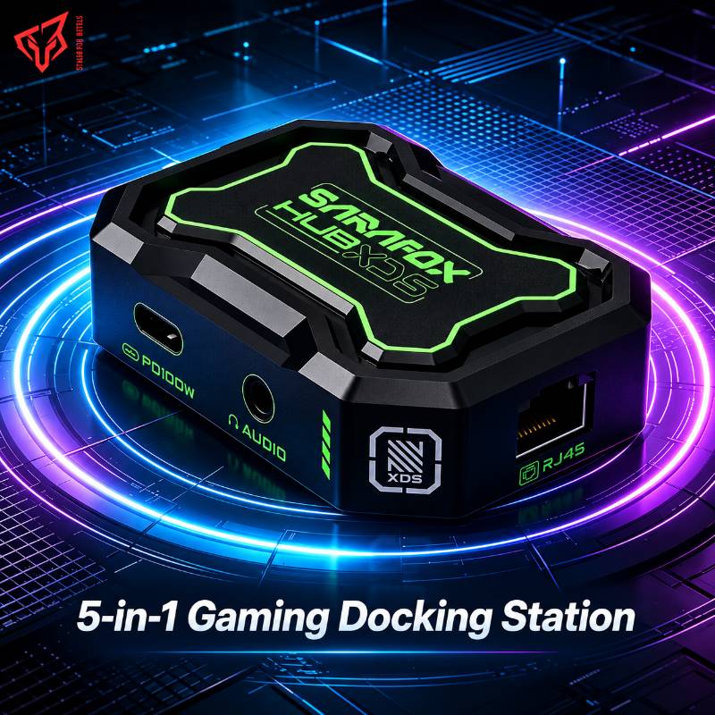 Sarafox 5-in-1 Type-C Adapter