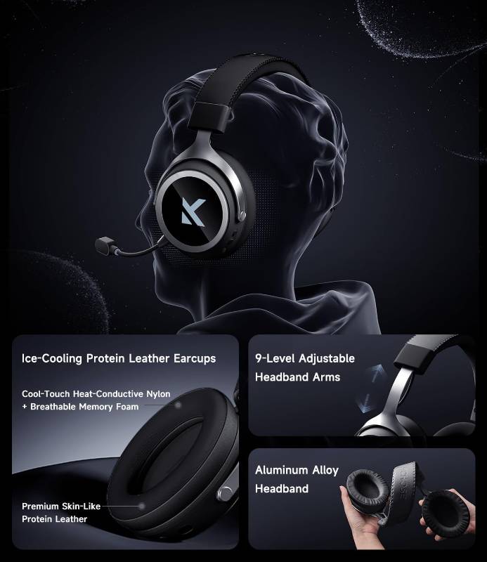 MCHOSE X9 Wireless Gaming Headset