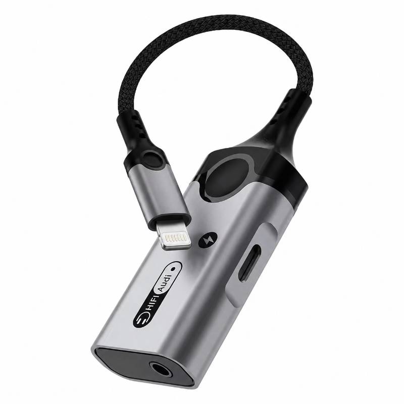 Lightning Adapter 2 in 1 With DAC