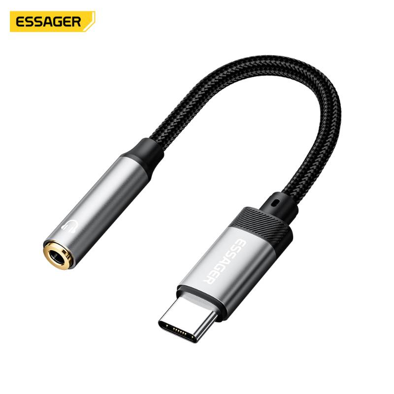 ESSAGER Type C to 3.5mm HIFI DAC