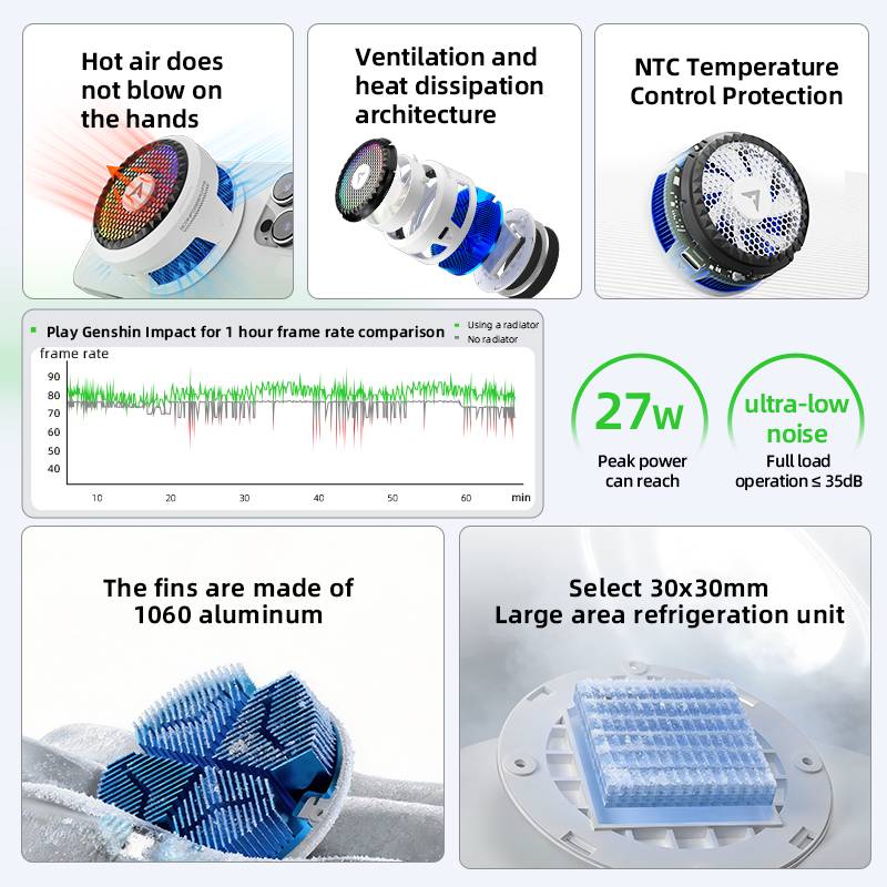 PIVA X30 Ice Blade Magnetic Phone Cooler