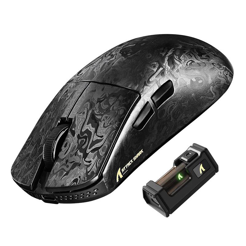 ATTACK SHARK R11 ULTRA Carbon Fiber Wireless 8K Gaming Mouse