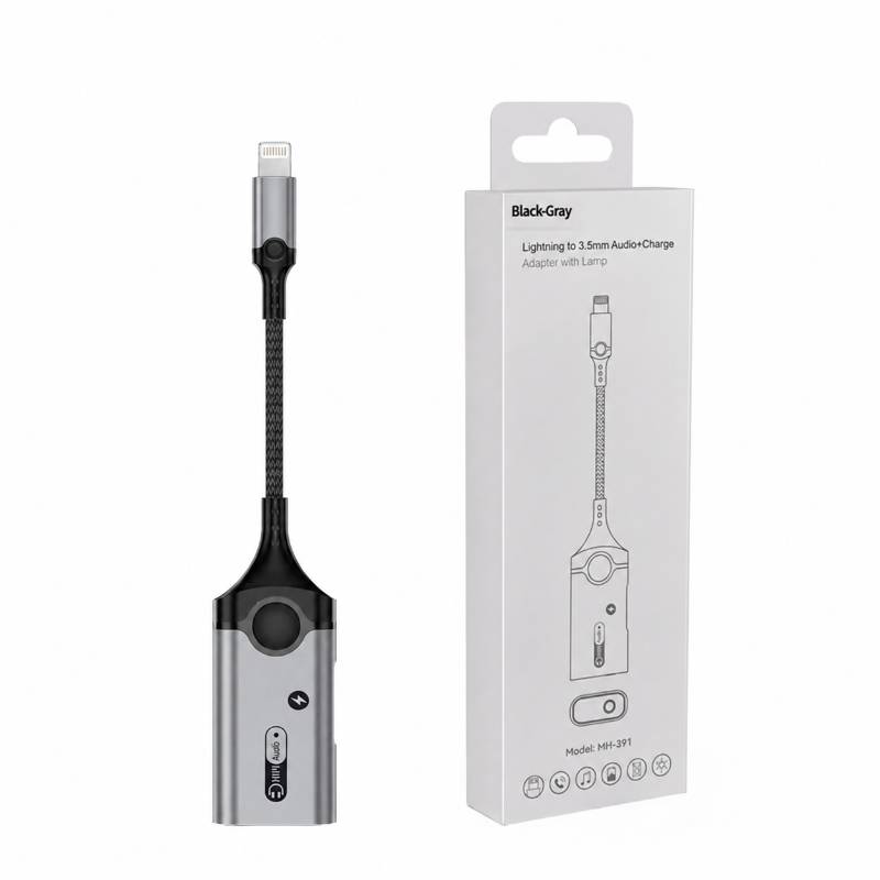 Lightning Adapter 2 in 1 With DAC