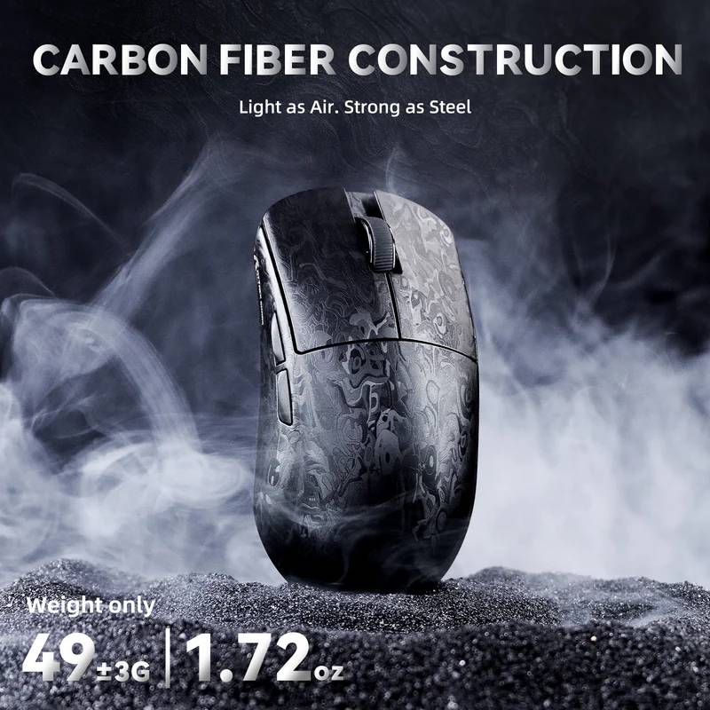 ATTACK SHARK R11 ULTRA Carbon Fiber Wireless 8K Gaming Mouse