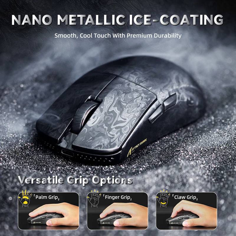 ATTACK SHARK R11 ULTRA Carbon Fiber Wireless 8K Gaming Mouse